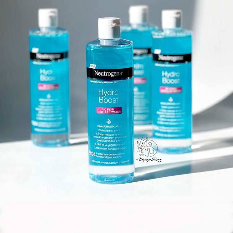 خرید Neutrogena Hydro Boost micellar water پاککننده آرایش و آبرسان