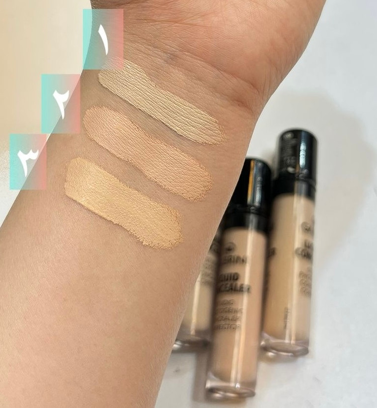 کانسیلر گابرینی برای پوشاندن قرمزی و لکهای صورت