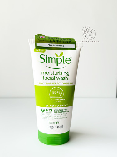 simple cleaning gel ژل شست و شوی ملایم بدون ایجاد کشیدگی