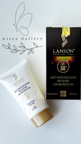 خرید Lanson sunblock ضدآفتاب با جذب سریع و بدون چربی