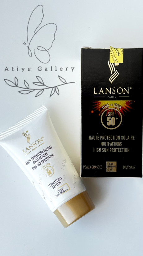 خرید Lanson sunblock ضدآفتاب با جذب سریع و بدون چربی