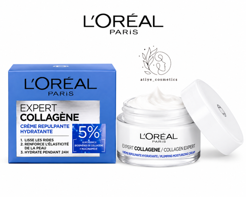 کرم مرطوبکننده لورآل Collagen Expert حجم ۵۰ میلیلیتر