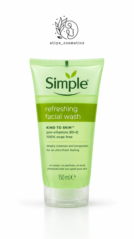 ژل شستشوی صورت سیمپل مدل Refreshing Facial Wash حجم ۱۵۰ میل